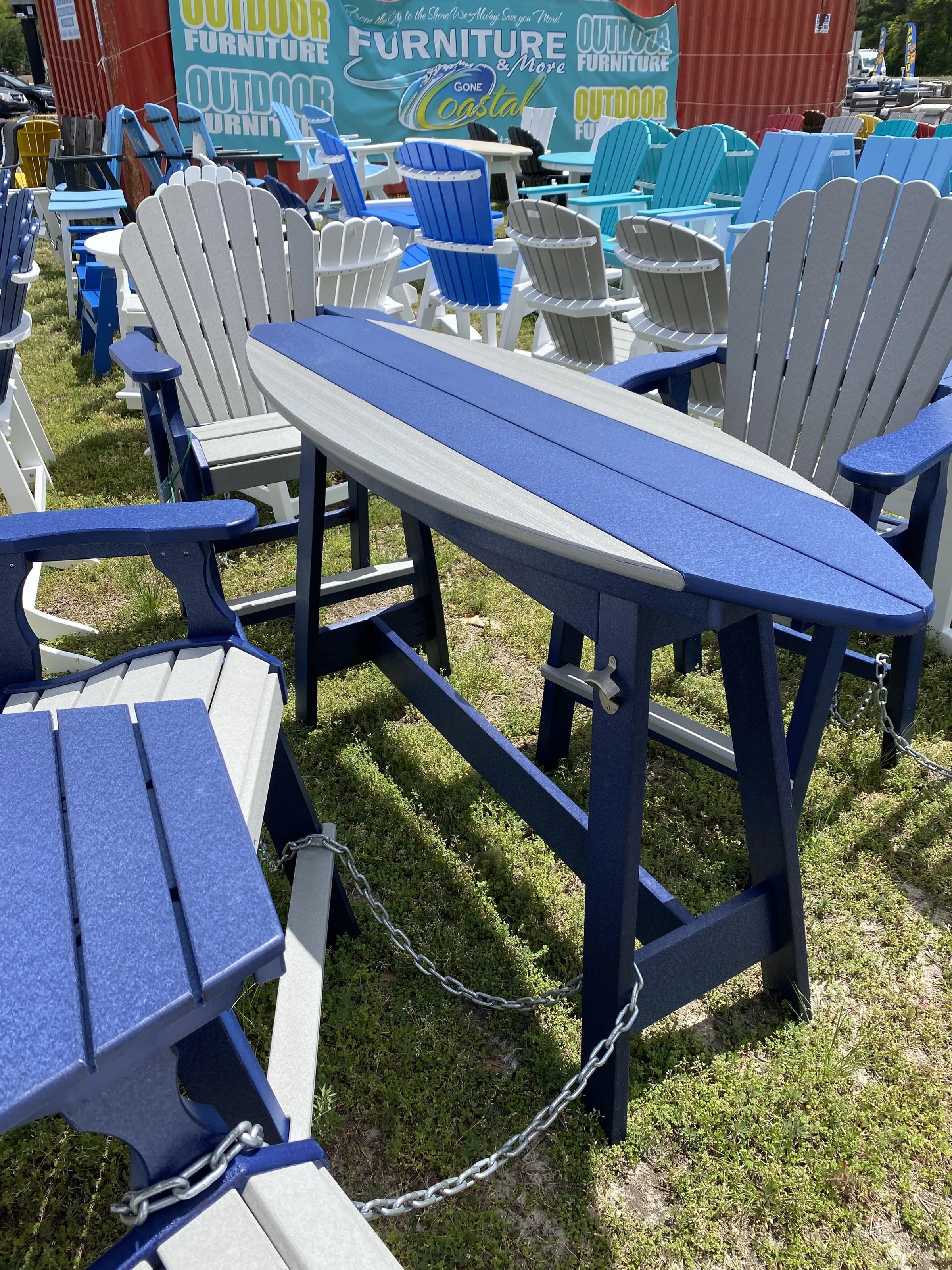 Paradise Outdoor Designs Paradise Outdoor Design 000001196337 CWS 440PRE 6' SurfBoard Table PT